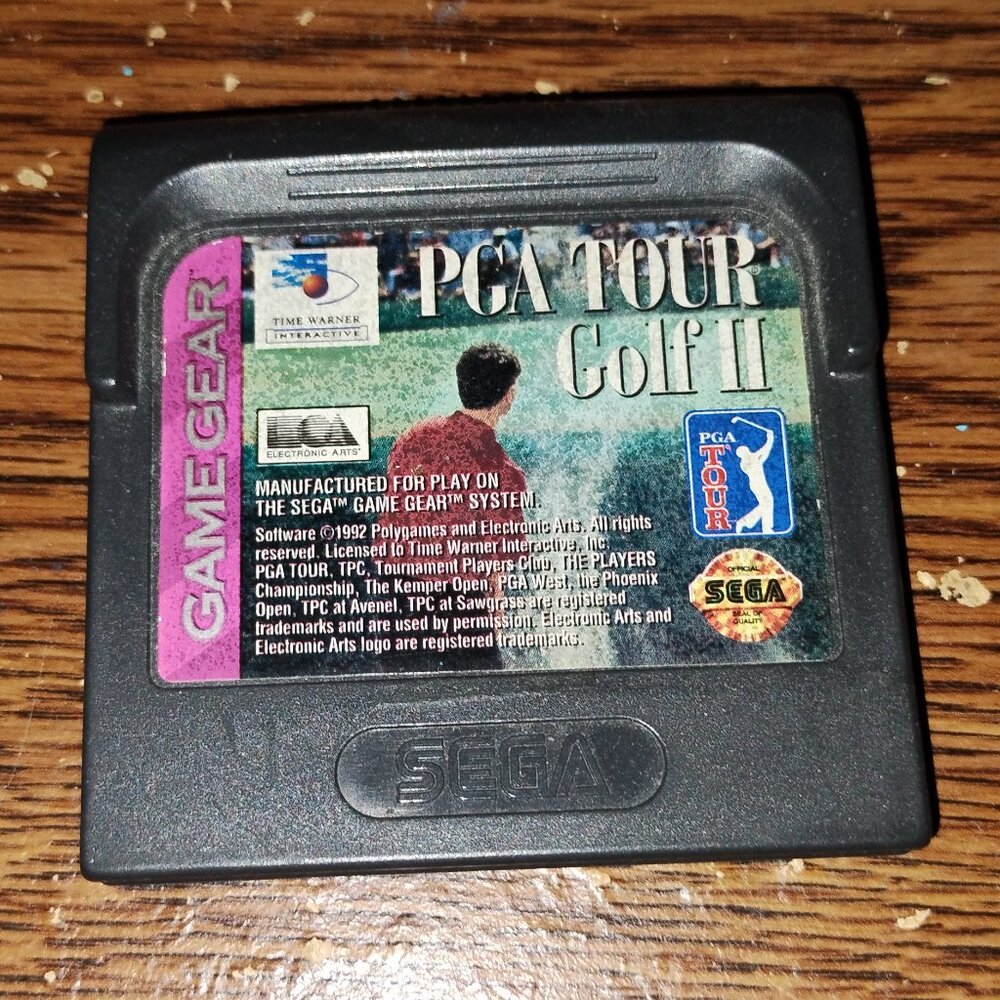 PGA Tour Golf II (Sega Game Gear, 1992)